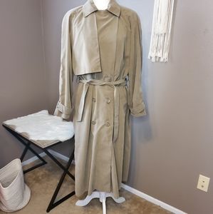 New York Harbor Full length Trench Coat Sz 10